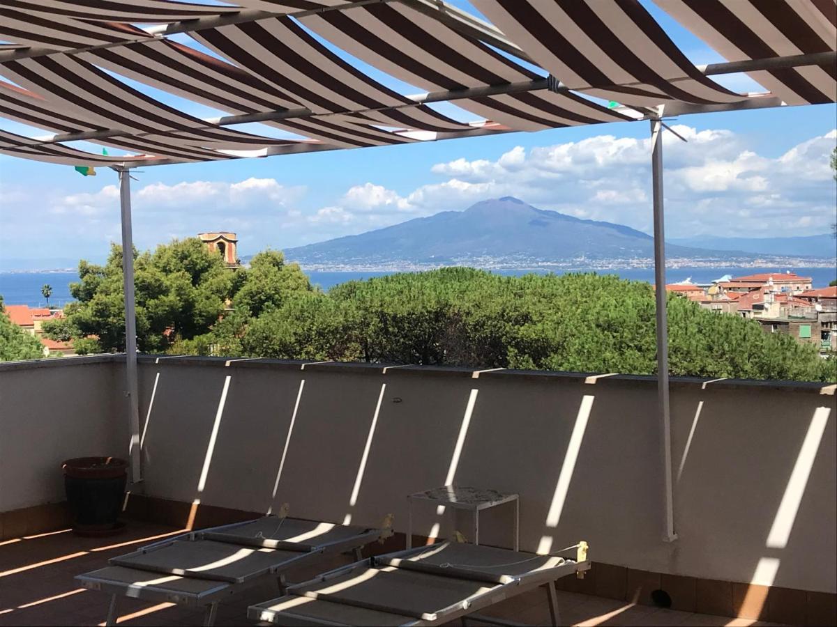 索伦托Casa Bice Amazing View Of Vesuvius公寓 外观 照片